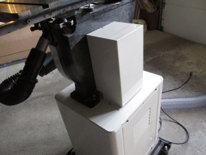  Cast iron housing blocked at back 