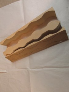 First side after cutting