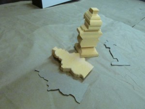 Finished bandsaw blank