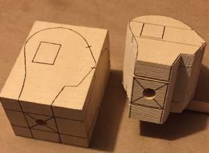 Predrill hole for dowel